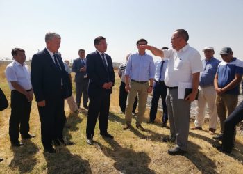 Шымкент қаласының әкімі Ерлан Айтаханов Абай ауданының инфрақұрылым жүйесімен танысты