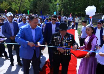 Түлкібас ауданында жаңа спорт кешені пайдалануға берілді
