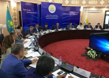 «Nur Otan» партиясы Түркістан облыстық филиалының Саяси кеңес бюросы өтті