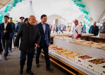 Нұр-Сұлтан қаласында Түркістандық ауылшаруашылығы өнімдерінің жәрмеңкесі өтуде