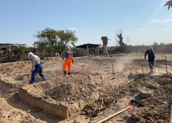 Дерменедегі қара шаңырақ қалпына келтірілуде