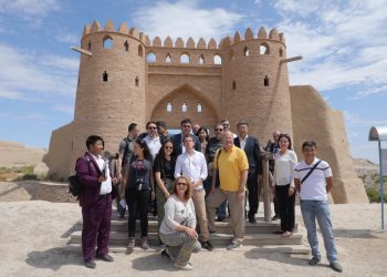 Түркістанға шетелдік журналистер келді