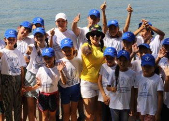 Дети из Арыси отдохнули в ВКО на Бухтарминском водохранилище