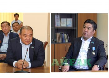 Халық қалаулылары Мұрат Төлтебаев пен Қайнар Абасов партиялық мандатты қатар алып жүреді