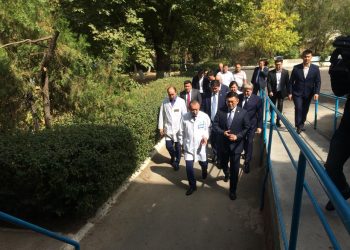 Ерлан Айтаханов денсаулық сақтау нысандарының жұмысымен танысты