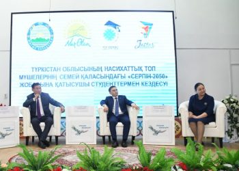 Насихаттық топ шығыстағы серпіндіктермен кездесті