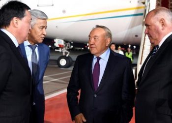 Назарбаев жұмыс сапарымен Мәскеуге келді
