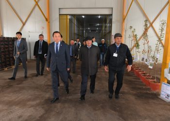 Өмірзақ Шөкеев жұмыс сапарымен Қазығұрт ауданында болды