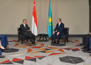 Қазақстан Президенті Сингапур Премьер-Министрі Ли Сянь Лунмен кездесті