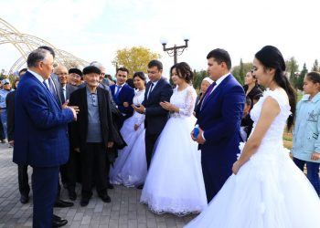 Түлкібаста «Жастар аллеясы» ашылды