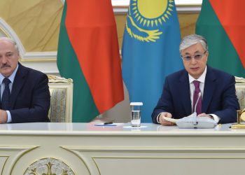 Қазақстан мен Беларусь Президенттері БАҚ өкілдері үшін бірлескен баспасөз мәслихатын өткізді