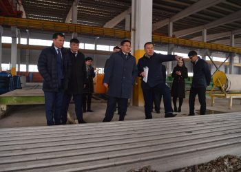 Ерлан Айтаханов «DALA-CONSTRUCTION.KZ» кәсіпорнының жұмысымен танысты