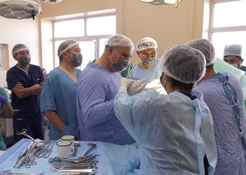 Түркістан облысында  алғаш рет иық буындарына ота жасалды