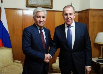 Сергей Лавров встретился с Имангали Тасмагамбетовым