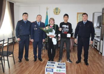 Қызмет бабында қаза тапқан полицей ҚР ІІМ-нің медалімен марапатталды