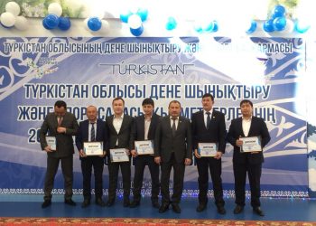 Түркістандық спортшылар марапатқа бөленді