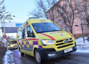 Шымкентте 100 жаңа жедел жәрдем көлігі шақыртуға шықты