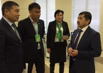 Ержан Нұрғалиев жұмыс сапарымен Түркістан қаласында