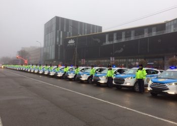 Полиция қызметкерлеріне 109 жаңа автокөлік берілді