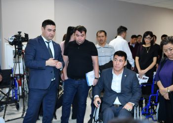 Түркістанда мүмкіндігі шектеулі жандар қоларба сапасын сынақтан өткізді