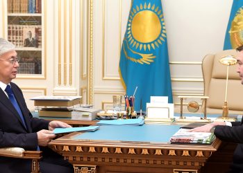 Мемлекет басшысы Шымкент қаласының әкімі Мұрат Әйтеновті қабылдады