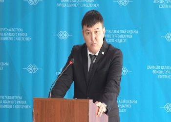 Төлепов тұңғыш рет есеп берді