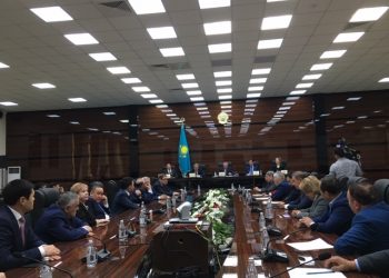 Сенат депутаттарымен кездесу