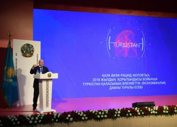 Ө. ШӨКЕЕВ: ТҮРКІСТАН – ЕЛБАСЫНЫҢ ЖОБАСЫ