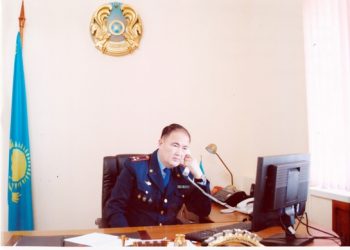 Қаратау аудандық полиция басқармасына Тіленшин тағайындалды