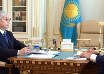 Қасым-Жомарт Тоқаев «Қазақтелеком» АҚ Басқарма төрағасы Қуанышбек Есекеевті қабылдады