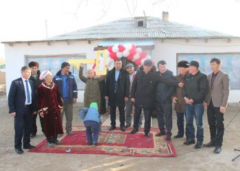 КӘСІПКЕР «ҚАМҚОРЛЫҚ» ЖОБАСЫ АЯСЫНДА ТҰРҒЫН ҮЙ ТАРТУ ЕТТІ