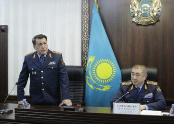 ЖАНАТ СҮЛЕЙМЕНОВ – ЖАМБЫЛ ОБЛЫСЫНЫҢ ПОЛИЦИЯ ДЕПАРТАМЕНТІНІҢ БАСТЫҒЫ