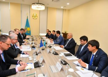 Түркістандағы құрылыс қарқыны Еуроодаққа мүше мемлекеттердің елшілеріне үлкен әсер қалдырды