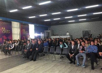 Түркістанда қоғамдық дәріс өтуде