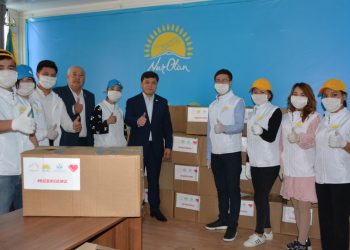 «NUR OTAN»: ТҮРКІСТАНДА «БІЗ БІРГЕМІЗ!» АКЦИЯСЫ БАСТАЛДЫ