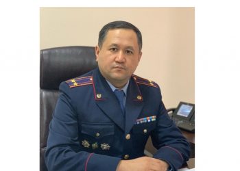 Түркістанда Полиция департаменті бастығының орынбасары тағайындалды