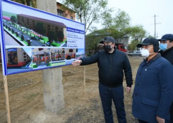 ӨМІРЗАҚ ШӨКЕЕВ 27 СЕКТОР ЖҰМЫСЫМЕН ТАНЫСТЫ