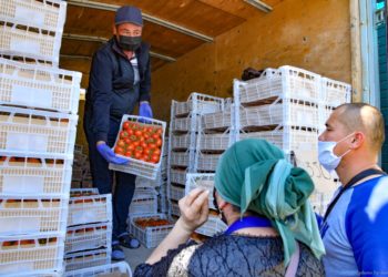 Шымкенттік шаруалар өз өнімдерін делдалсыз саудалауда