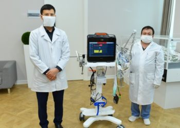 Германиядан өкпені жасанды желдету аппараты келді