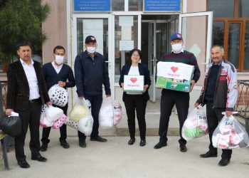 Түлкібаста медициналық бетперде таратылды