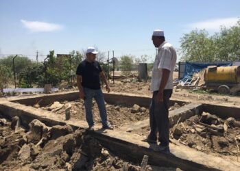 Ауылдың халқы тіршілігін қайта бастады