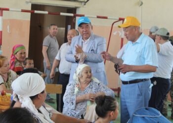 «Нұротандықтар» Мақтааралда қайырымдылық шарасын өткізді