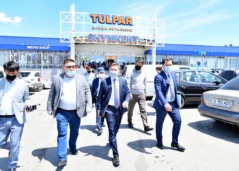 Әйтенов сауда орындарындағы өртке қарсы талаптардың сақталуын тексерді