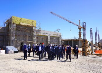 ҚР Премьер-Министрі А. Мамин Түркістан облысы Мақтаарал ауданындағы қалпына келтіру жұмыстарын тексерді