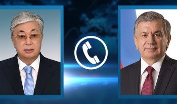 Мемлекет басшысы Қасым-Жомарт Тоқаев Өзбекстан Президенті Шавкат Мирзиёевпен телефон арқылы сөйлесті