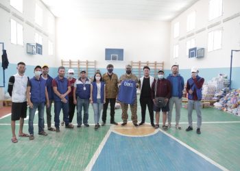 МАҚТААРАЛДАҒЫ ТАСҚЫН СУДАН ЗАРДАП ШЕККЕН АЗАМАТТАРҒА 500 ЕРІКТІ ЖӘРДЕМДЕСУДЕ