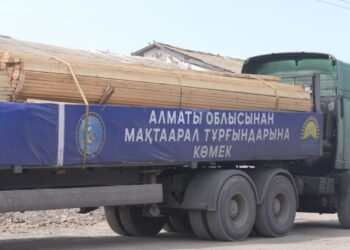 Мақтааралға Алматы облысынан 260 тонналық гуманитарлық көмек келіп жетті