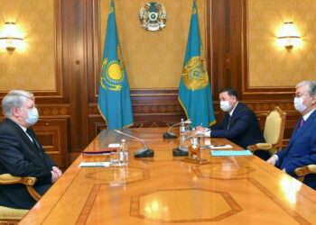 Мемлекет басшысы Ресей елшісін қабылдады