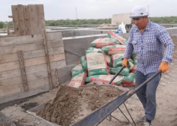 Мақтаарал: Өргебастықтар өз үйлерінің құрылысын бастады