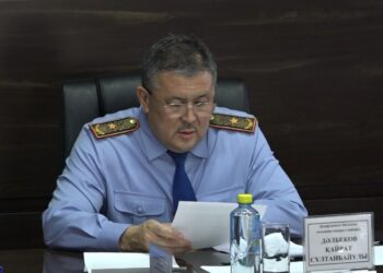Түркістан облысының бас полицейі жеке құрамға Заңды түсіндірді